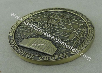 o governo 3D morre medalhas personalizadas concessões das medalhas do molde com peltre